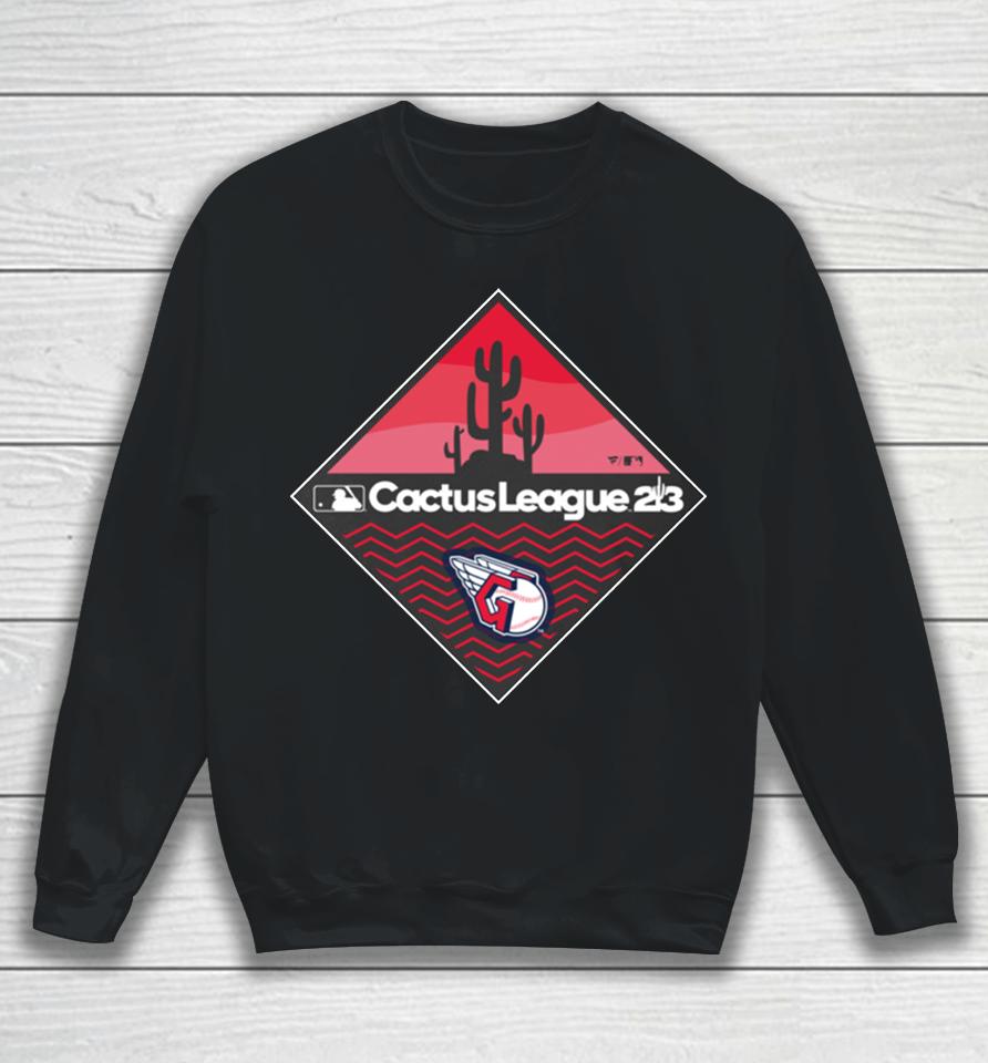 Fanatics Branded Navy Cleveland Guardians 2023 Mlb Spring Training Diamond Sweatshirt