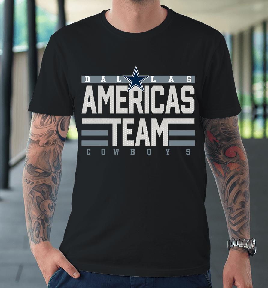 Fanatics Branded Navy Dallas Cowboys Hometown Collection Sweep Premium T-Shirt