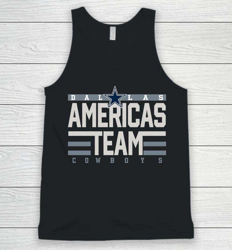 Fanatics Branded Navy Dallas Cowboys Hometown Collection Sweep Unisex Tank Top