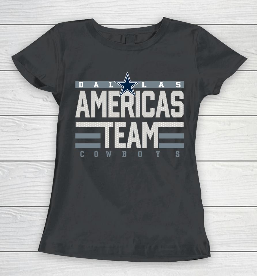 Fanatics Branded Navy Dallas Cowboys Hometown Collection Sweep Women T-Shirt