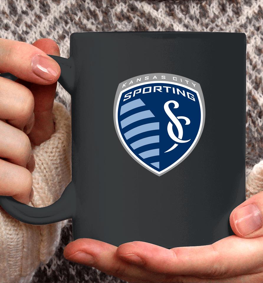 Fanatics Branded Navy Sporting Kansas City Primary Logo Coffee Mug