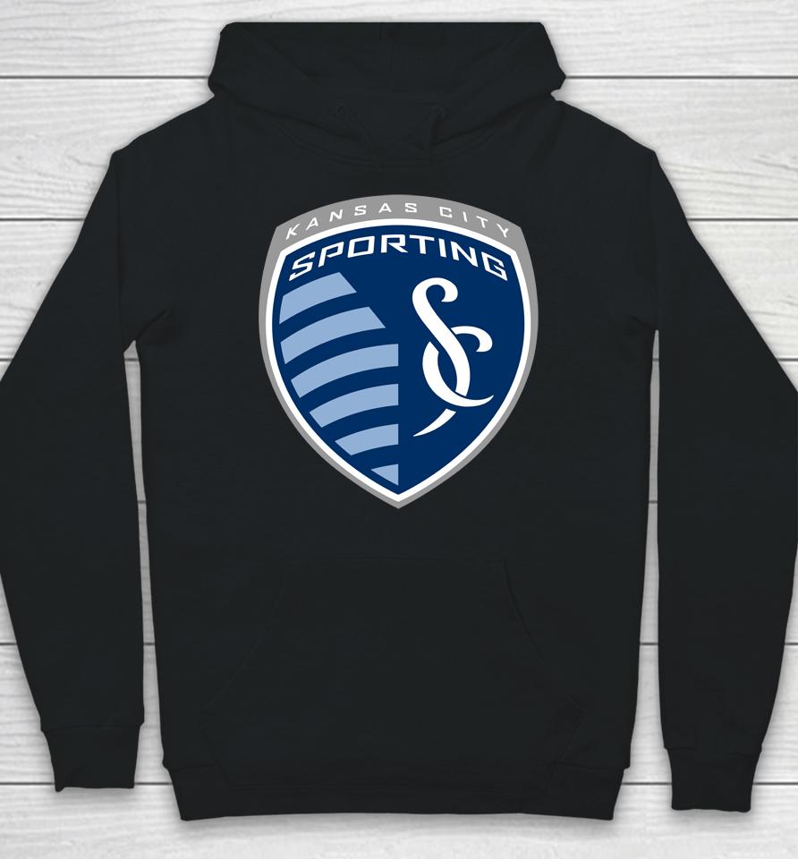 Fanatics Branded Navy Sporting Kansas City Primary Logo Hoodie