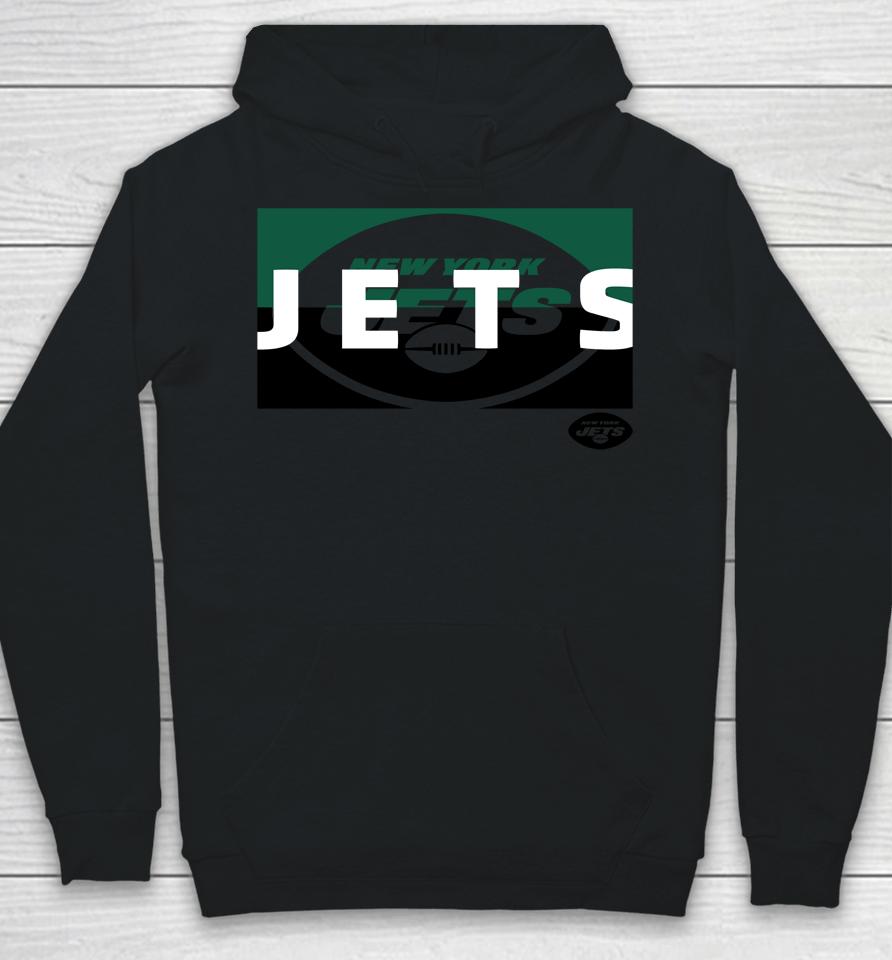 Fanatics Branded New York Jets Square Off Grey Hoodie