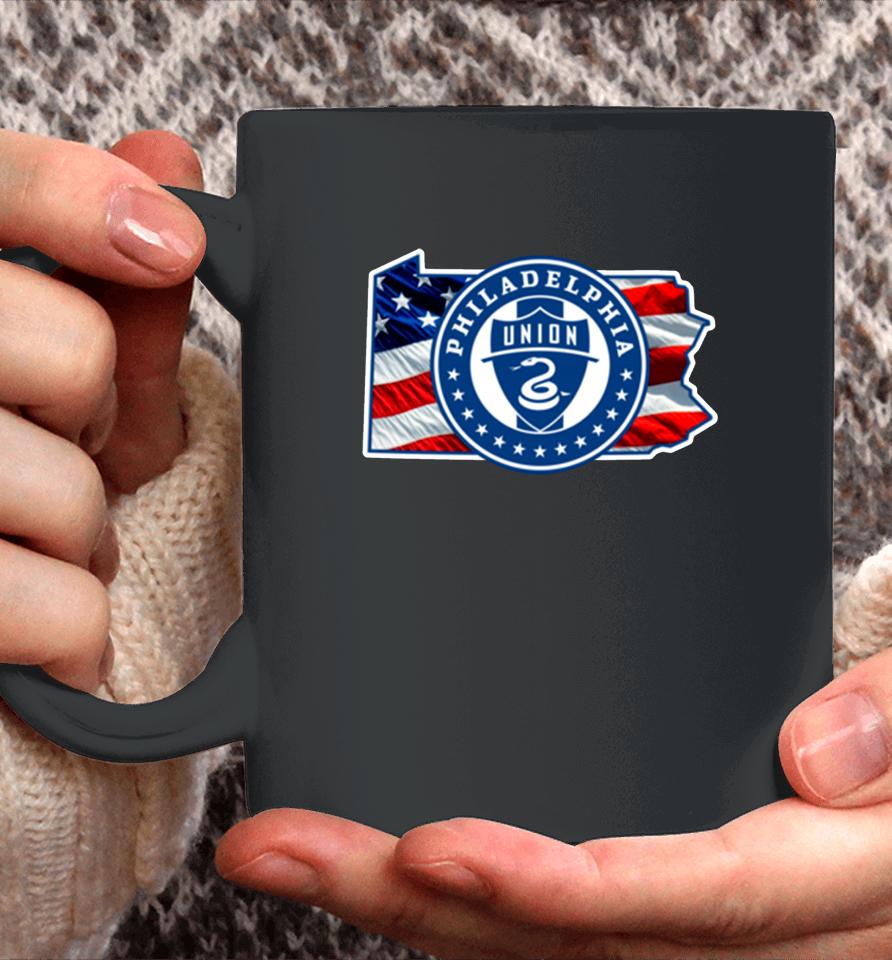 Fanatics Branded Philadelphia Union Banner State Coffee Mug