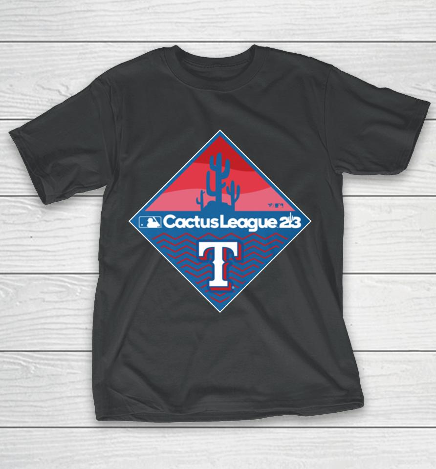 Fanatics Branded Royal Texas Rangers 2023 Mlb Spring Training Diamond T-Shirt