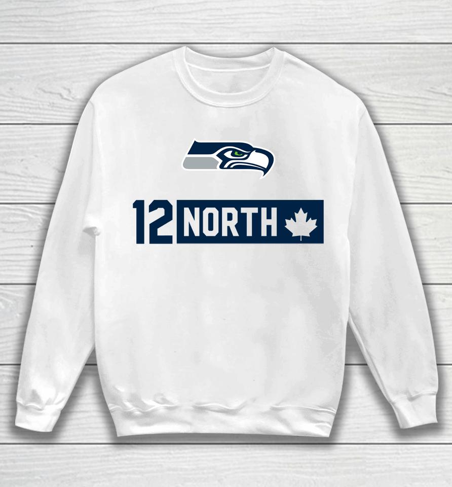 Fanatics Branded Seattle Seahawks 12 North Sweatshirt