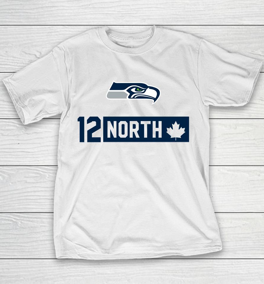 Fanatics Branded Seattle Seahawks 12 North Youth T-Shirt