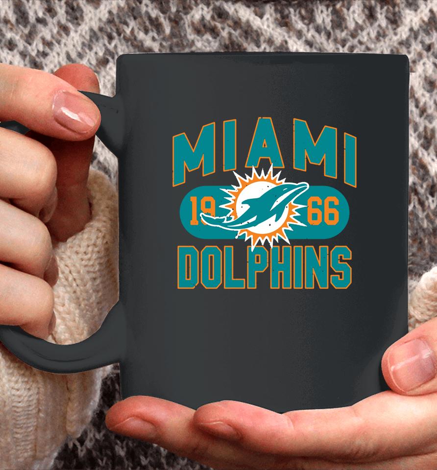 Fanatics Branded White Miami Dolphins Act Fast Est 1966 Coffee Mug