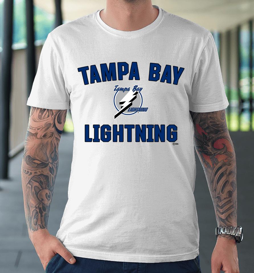 Fanatics Branded White Tampa Bay Lightning Special Edition Wordmark Premium T-Shirt