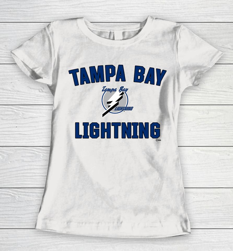 Fanatics Branded White Tampa Bay Lightning Special Edition Wordmark Women T-Shirt