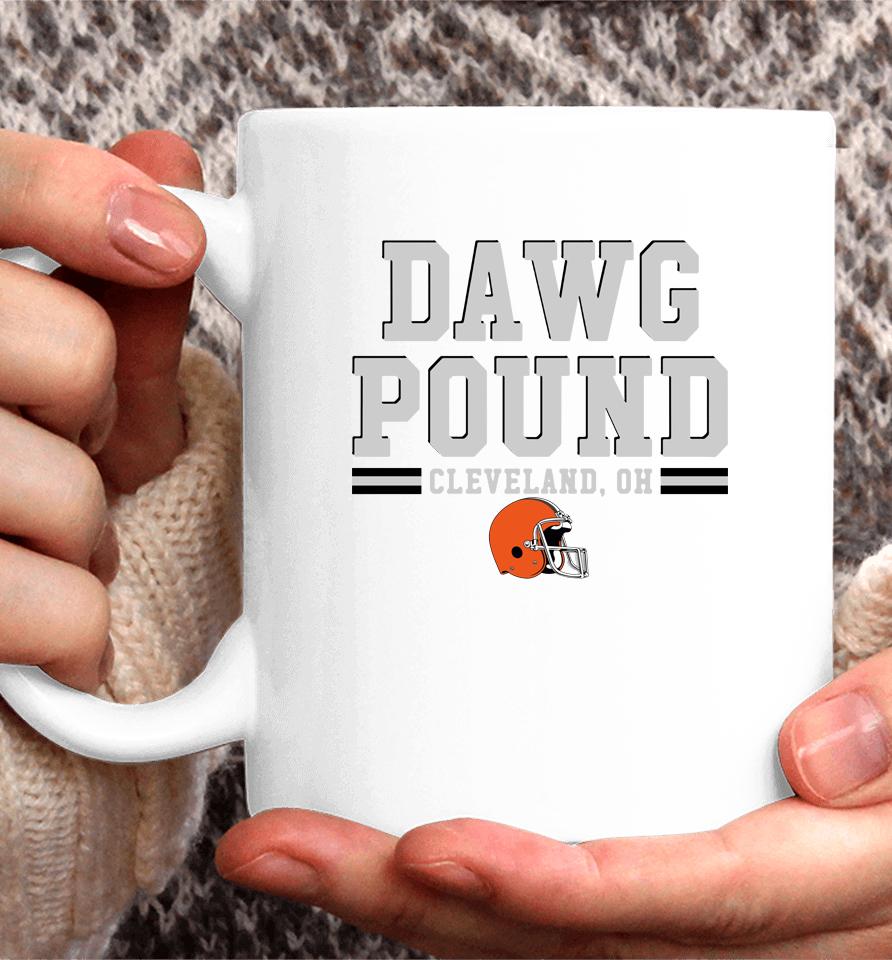Fanatics Cleveland Browns Dawg Pound Hometown Fitted Coffee Mug