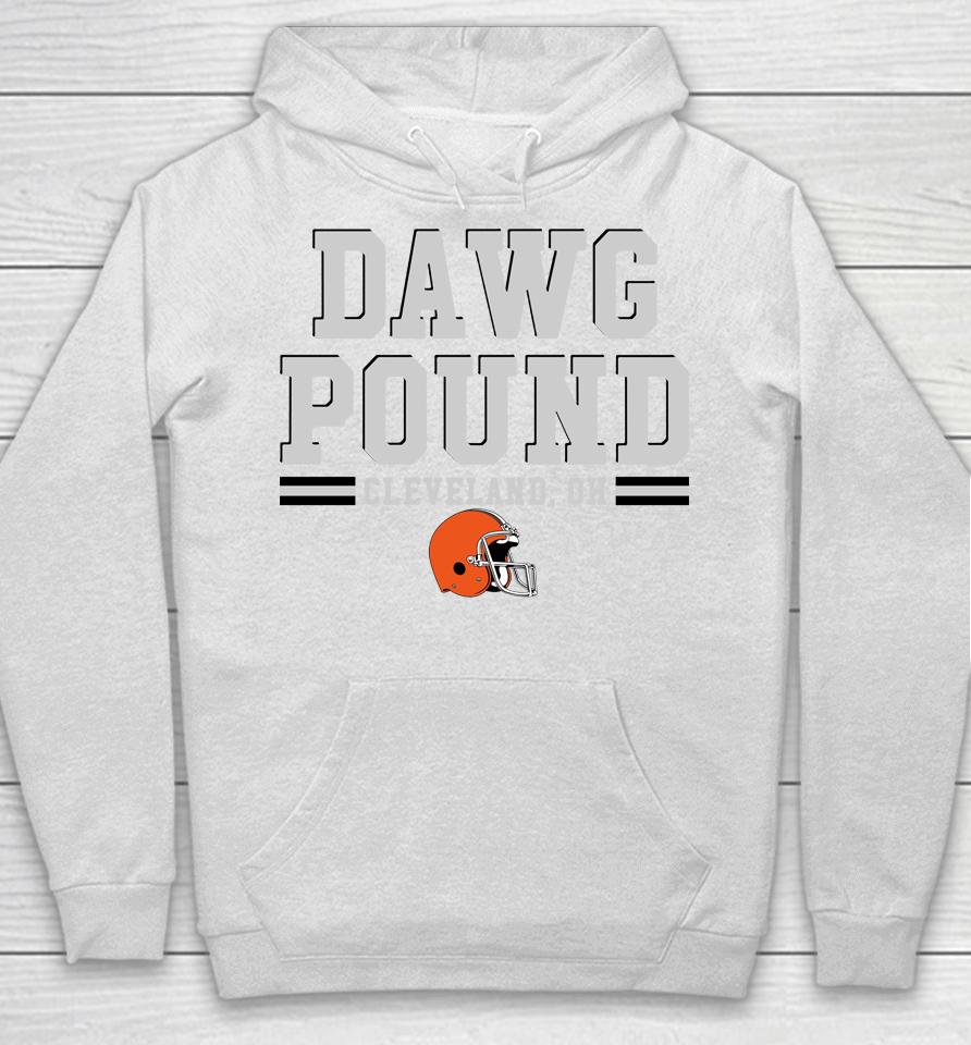 Fanatics Cleveland Browns Dawg Pound Hometown Fitted Hoodie