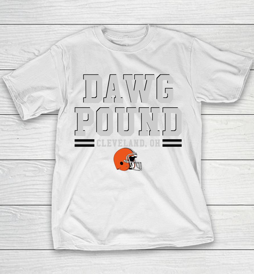 Fanatics Cleveland Browns Dawg Pound Hometown Fitted Youth T-Shirt