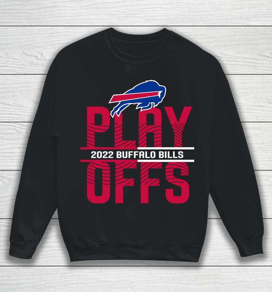 Fanatics Nfl Playoffs Buffalo Bills Anthracite 2022 Iconic Sweatshirt