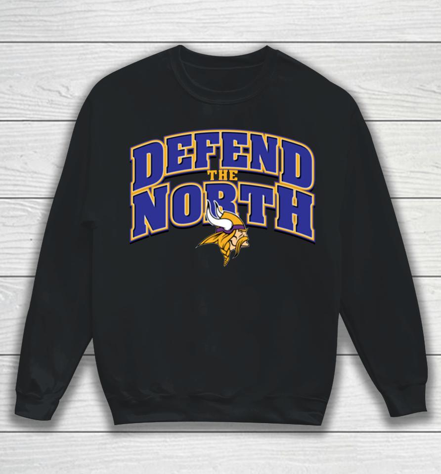 Fanatics Nfl Shop Minnesota Vikings Defend North Hometown Prime Sweatshirt