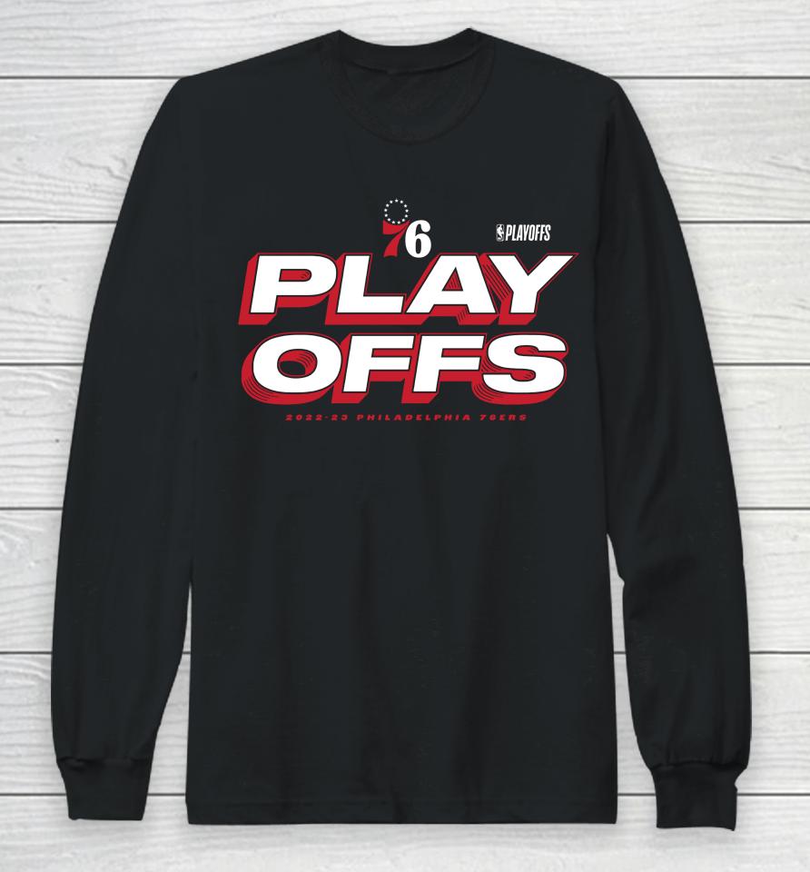 Fanatics Philadelphia 76Ers 2023 Nba Playoffs Starter Long Sleeve T-Shirt
