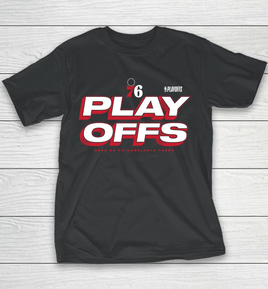 Fanatics Philadelphia 76Ers 2023 Nba Playoffs Starter Youth T-Shirt