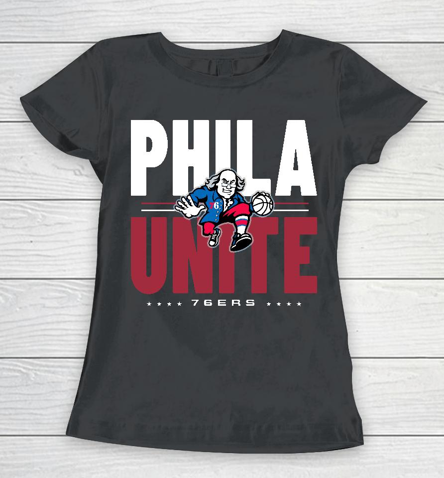 Fanatics Philadelphia Unite 76Ers Announcer Women T-Shirt
