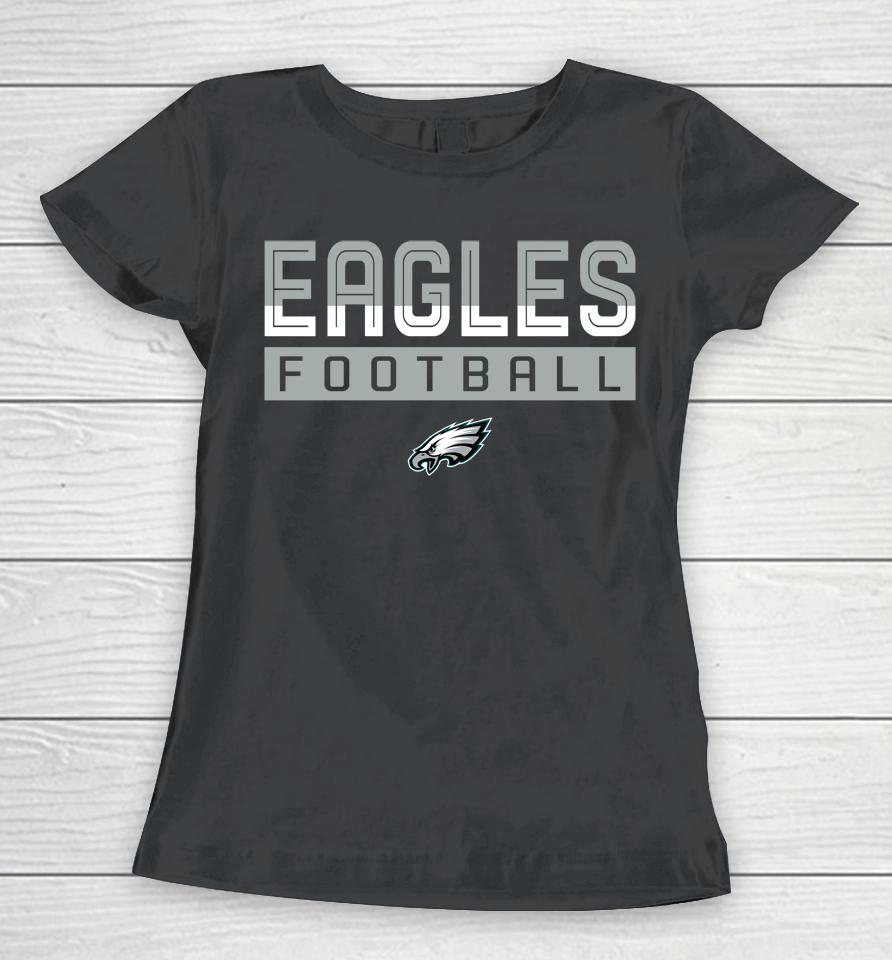 Fanatics Shop Midnight Green Philadelphia Eagles First Sprint Transitional Women T-Shirt