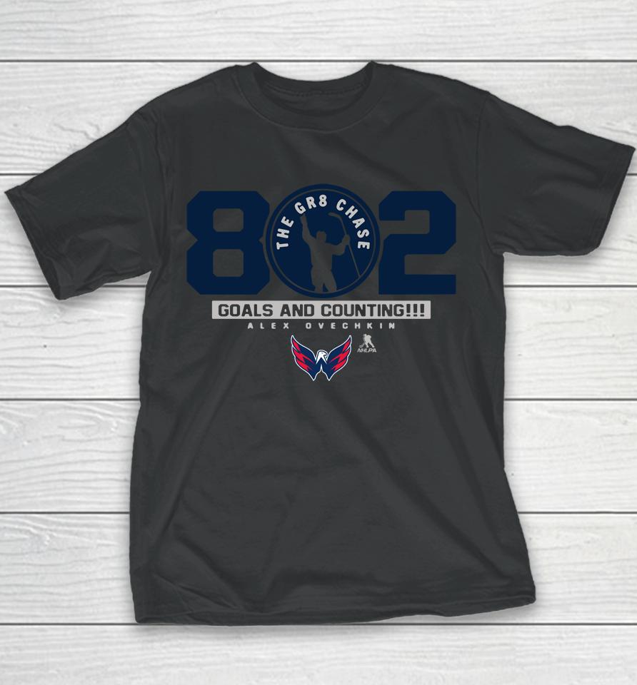 Fanatics Shop Nhl Washington Capitals Alexander Ovechkin The Gr8 Chase Youth T-Shirt