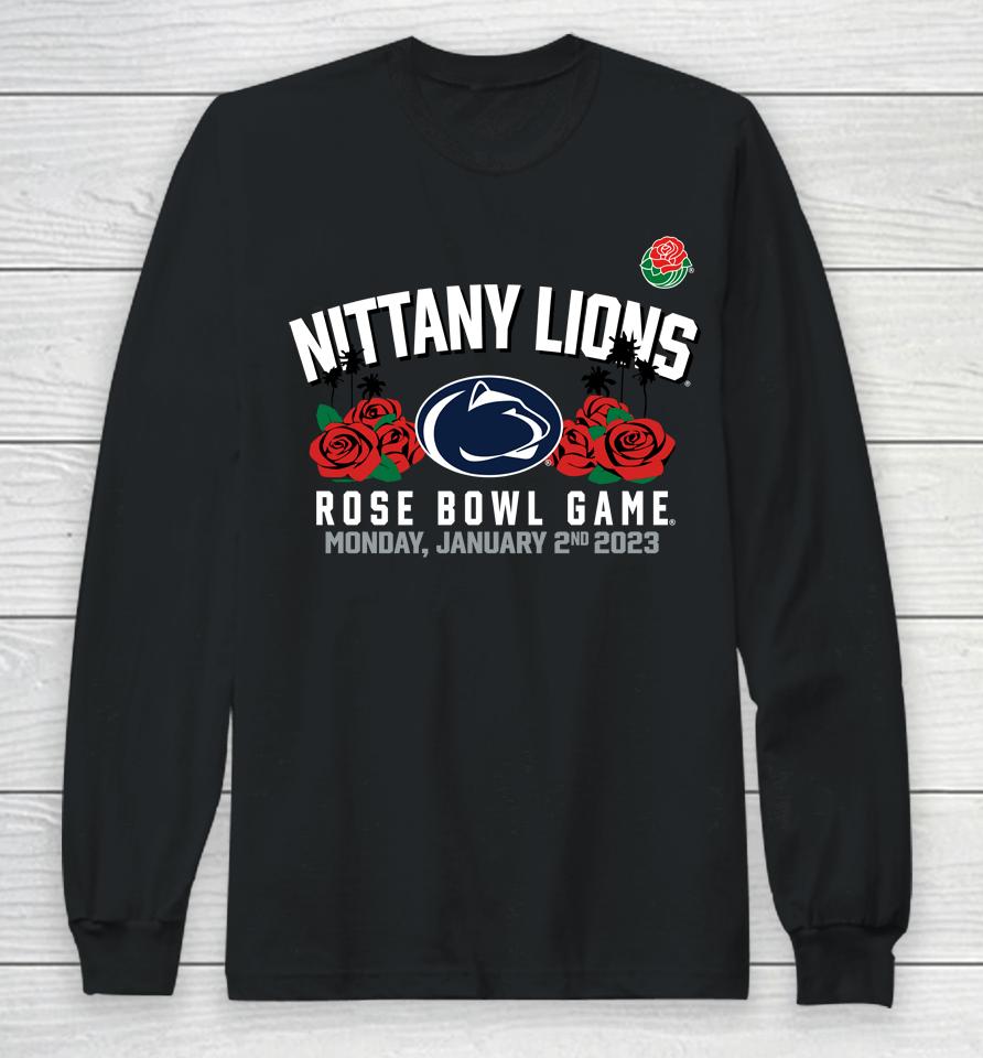 Fanatics Shop Penn State Nittany Lions 2023 Rose Bowl Gameday Stadium Long Sleeve T-Shirt