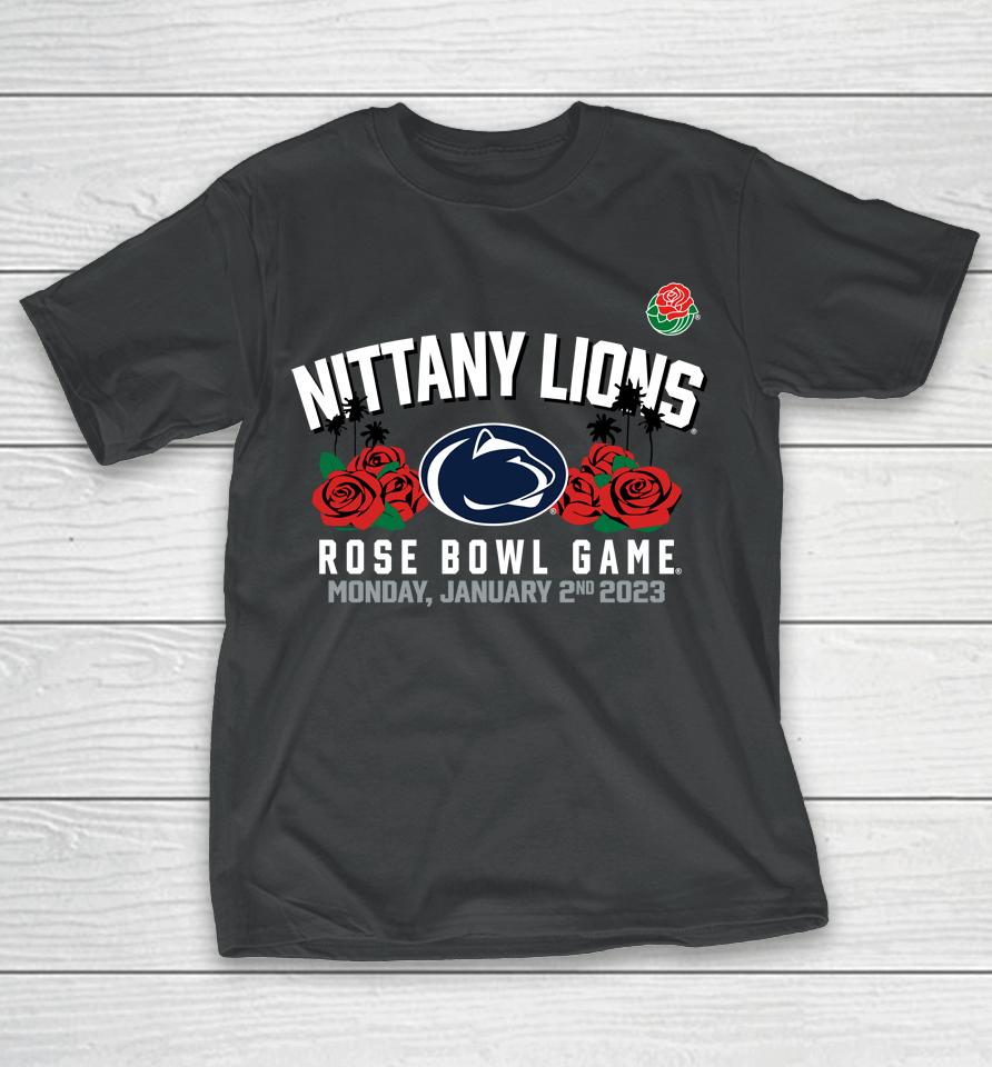 Fanatics Shop Penn State Nittany Lions 2023 Rose Bowl Gameday Stadium T-Shirt