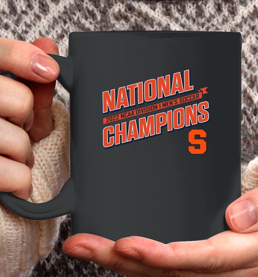 Fanatics Shop Syracuse Orange 2022 Ncaa Division Men's Soccer National Champions Coffee Mug