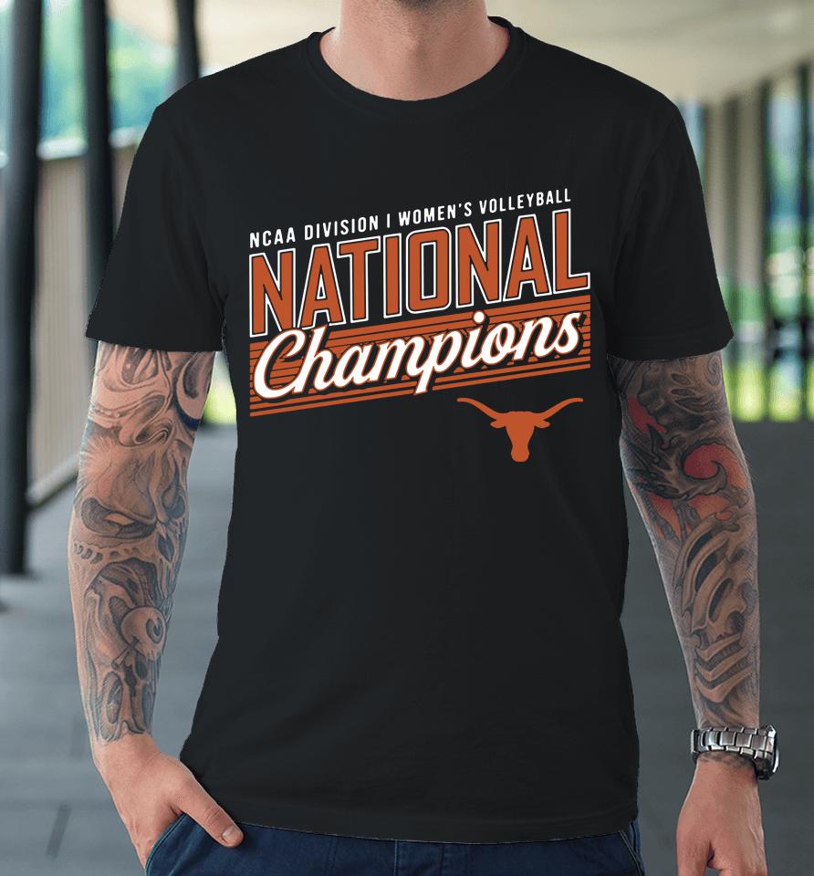 Fanatics Shop Texas Longhorns 2022 Women's Volleyball National Champions Premium T-Shirt