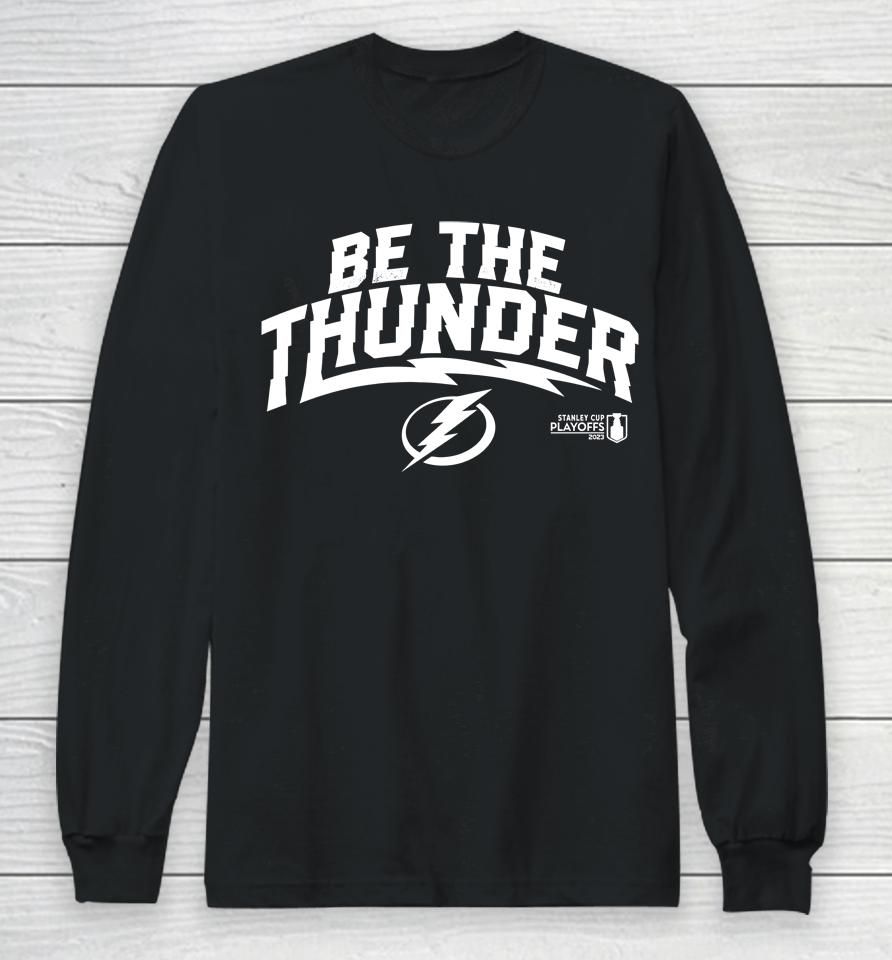 Fanatics Tampa Bay Lightning 2023 Stanley Cup Playoffs Driven Long Sleeve T-Shirt