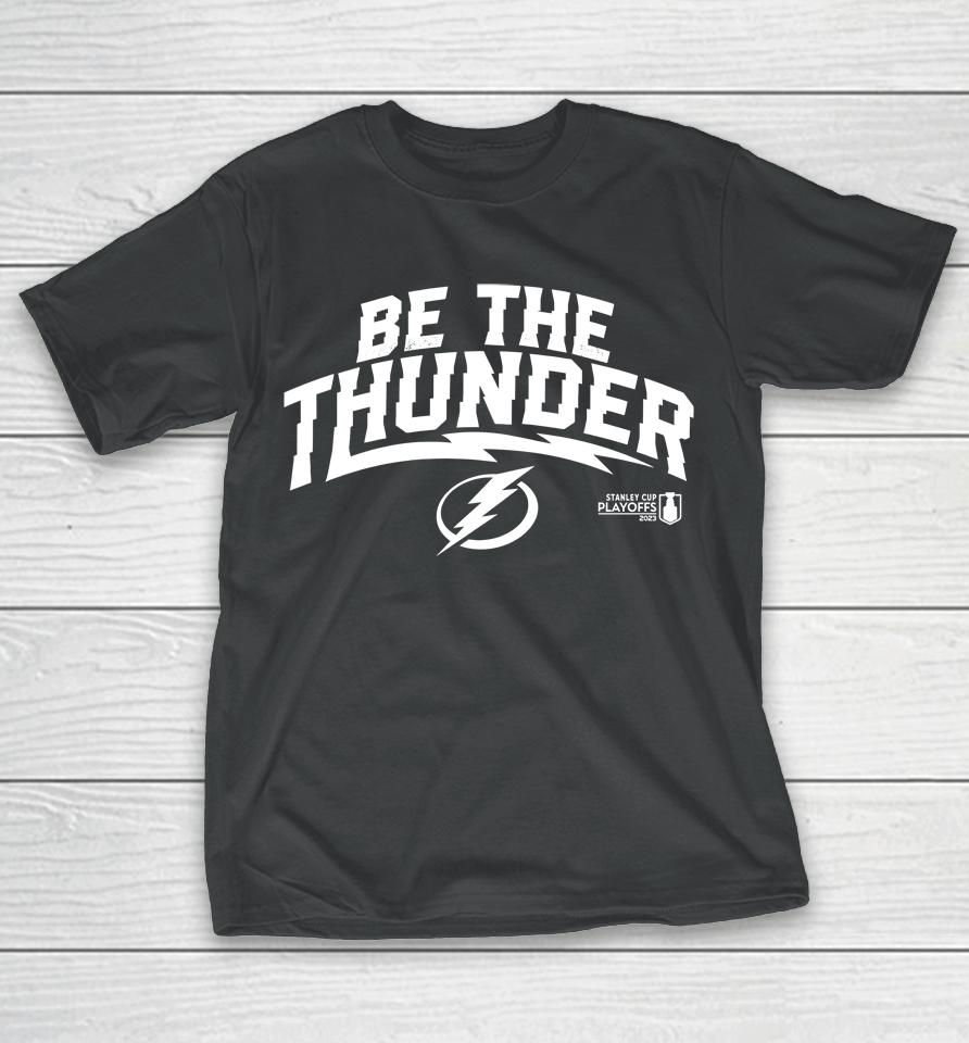 Fanatics Tampa Bay Lightning 2023 Stanley Cup Playoffs Driven T-Shirt