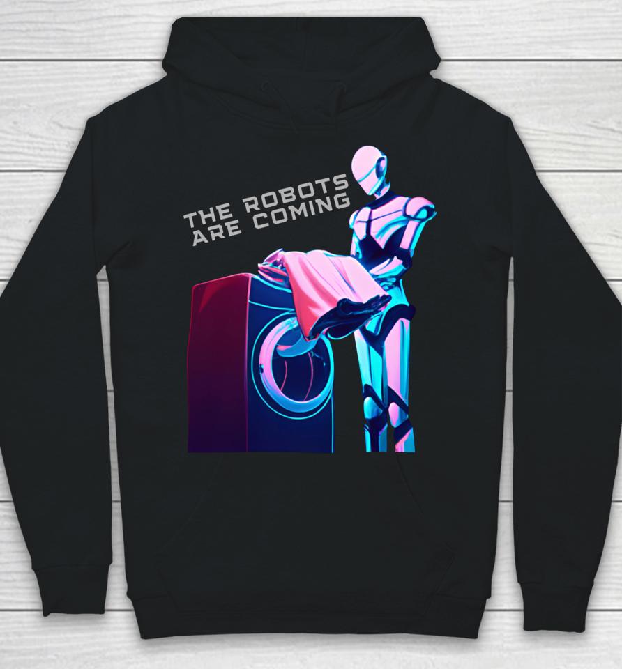 Farzadmesbahi Merch The Robots Are Coming Hoodie