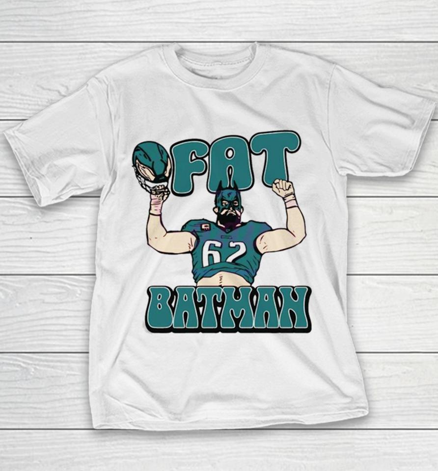 Fat Batman Jason Kelce Philadelphia Football Youth T-Shirt