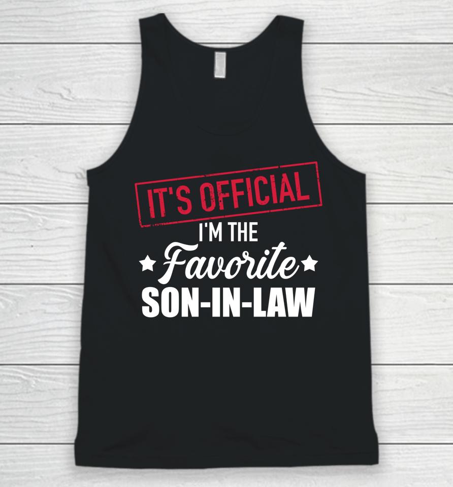Favorite Son-In-Law From Mother-In-Law Or Father-In-Law Unisex Tank Top
