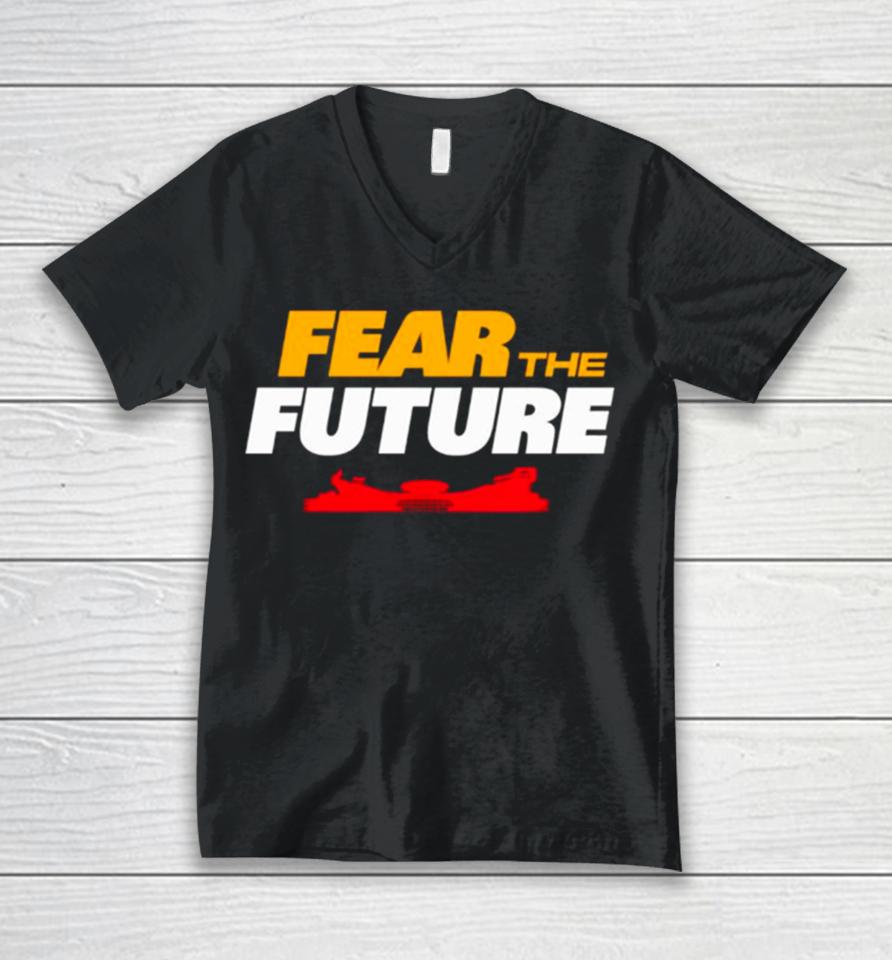 Fear The Future Kansas City Chiefs Football Unisex V-Neck T-Shirt