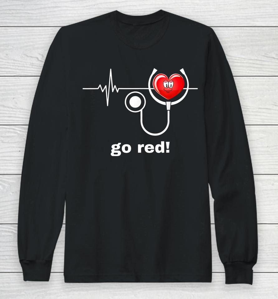 February American Heart Health Long Sleeve T-Shirt