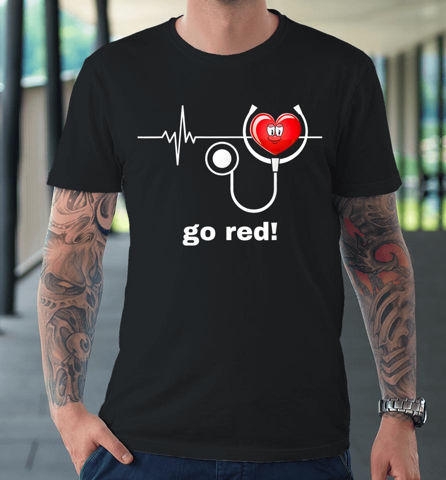 February American Heart Health Premium T-Shirt