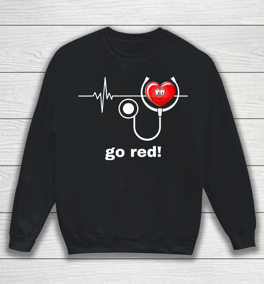 February American Heart Health Sweatshirt
