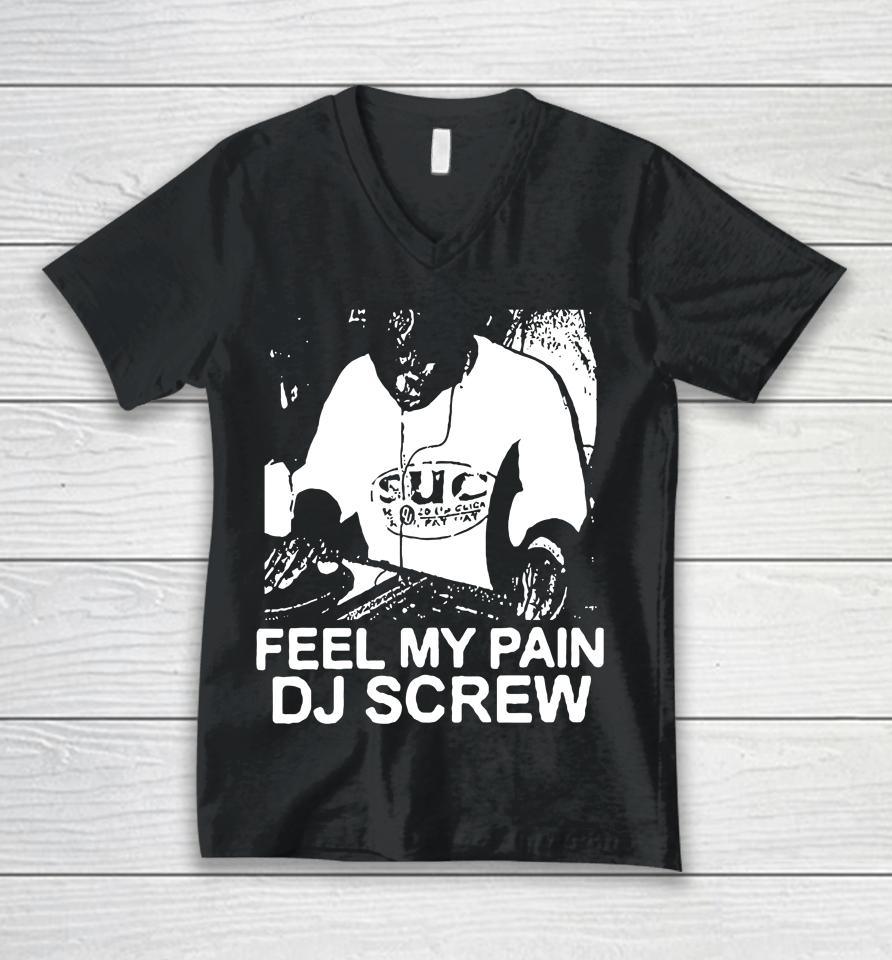 Feel My Pain Dj Screw Unisex V-Neck T-Shirt