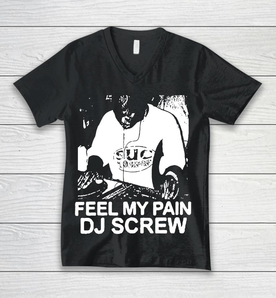 Feel My Pain Dj Screw Unisex V-Neck T-Shirt