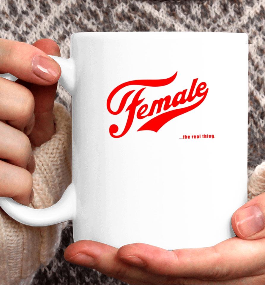Female The Real Thing Coffee Mug
