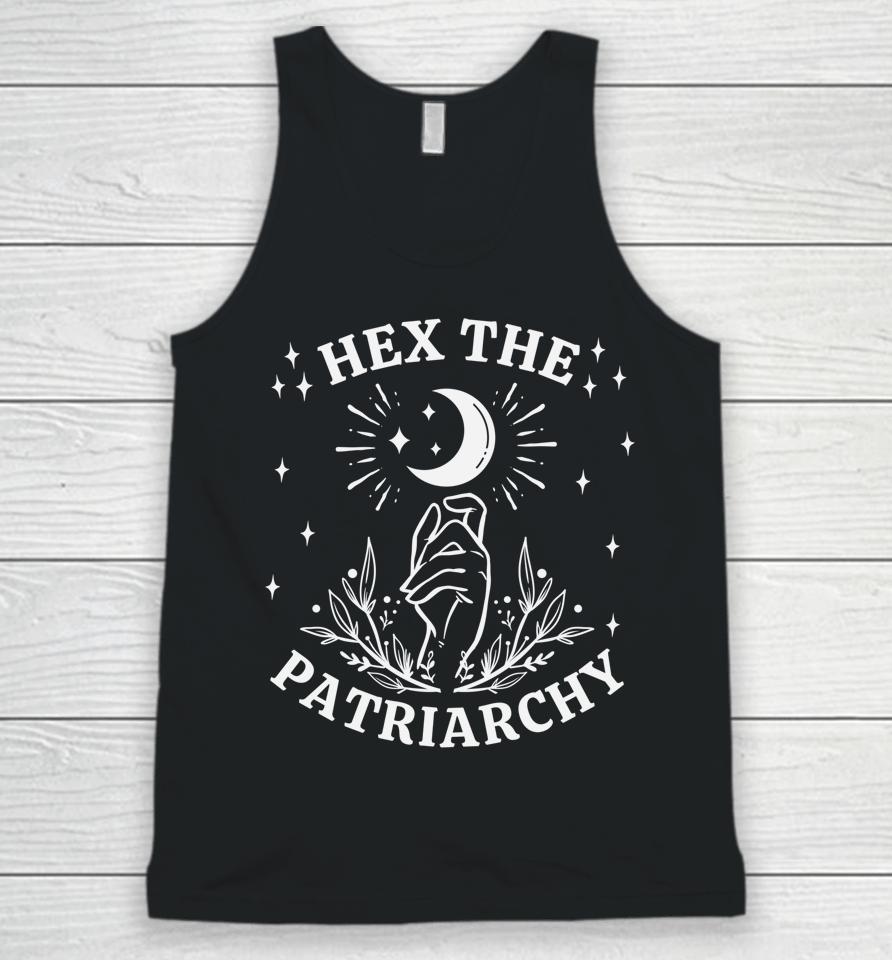 Feminist Witch Hex The Patriarchy Unisex Tank Top