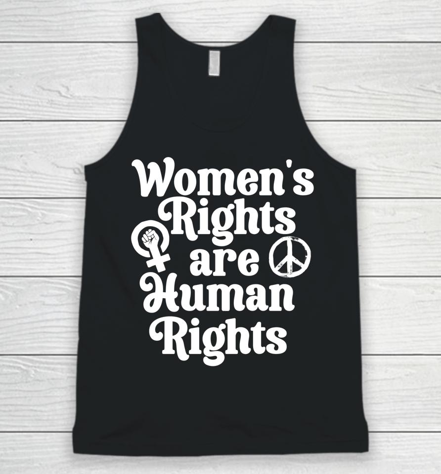 Feminist Women's Equality Rights Are Human Rights Unisex Tank Top