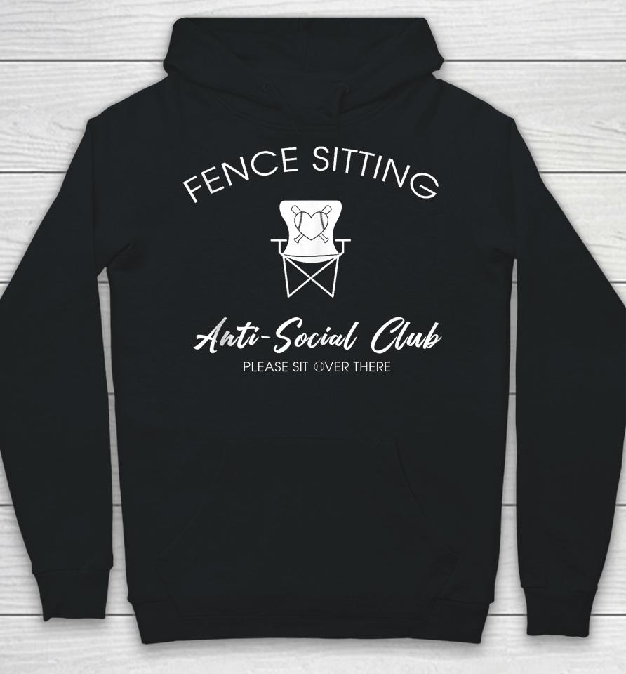 Fence Sitting Anti Social Club Hoodie