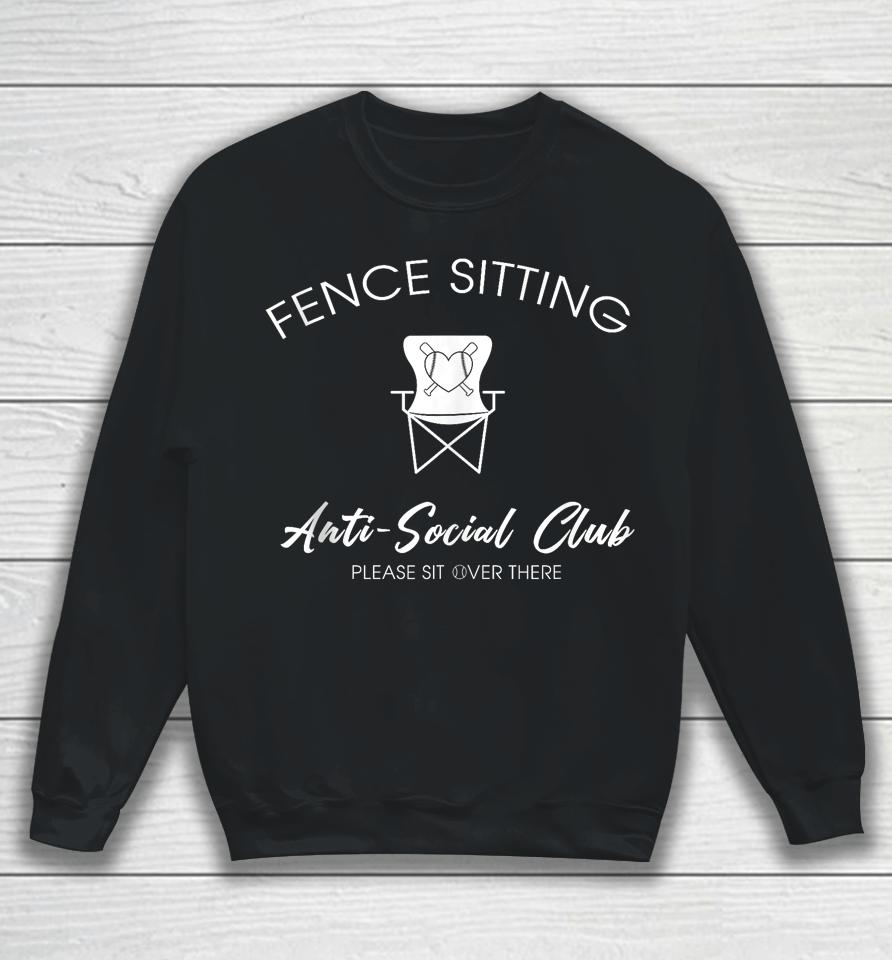 Fence Sitting Anti Social Club Sweatshirt