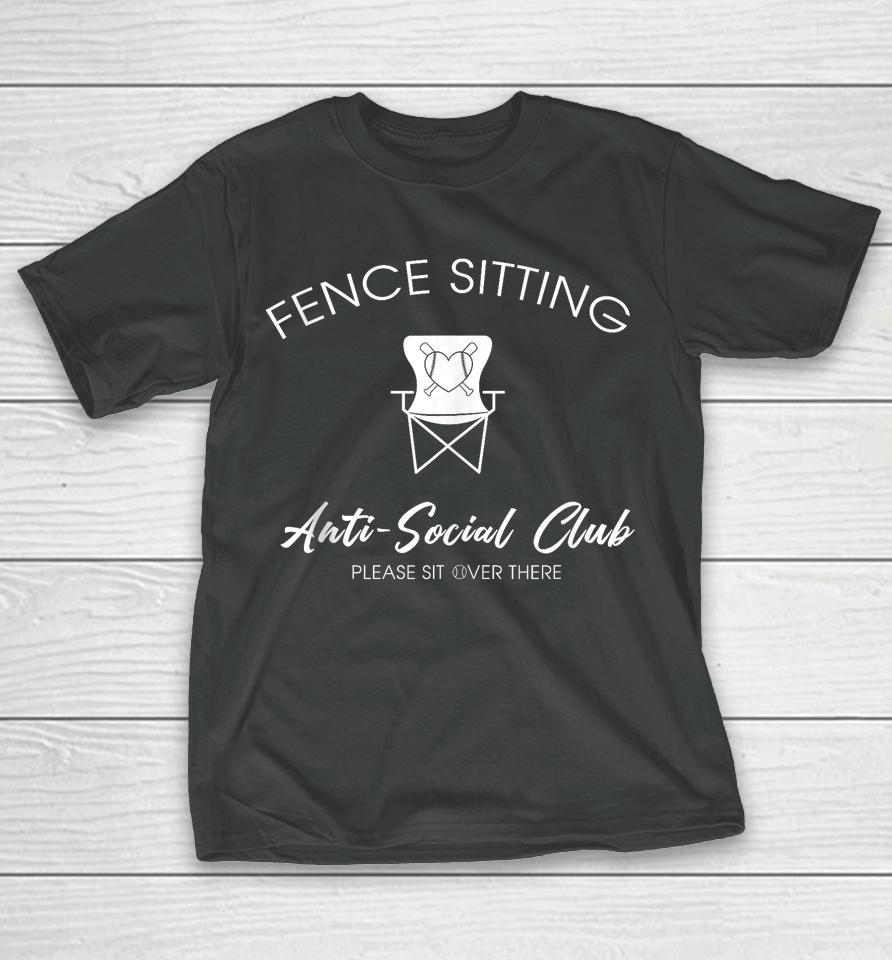Fence Sitting Anti Social Club T-Shirt