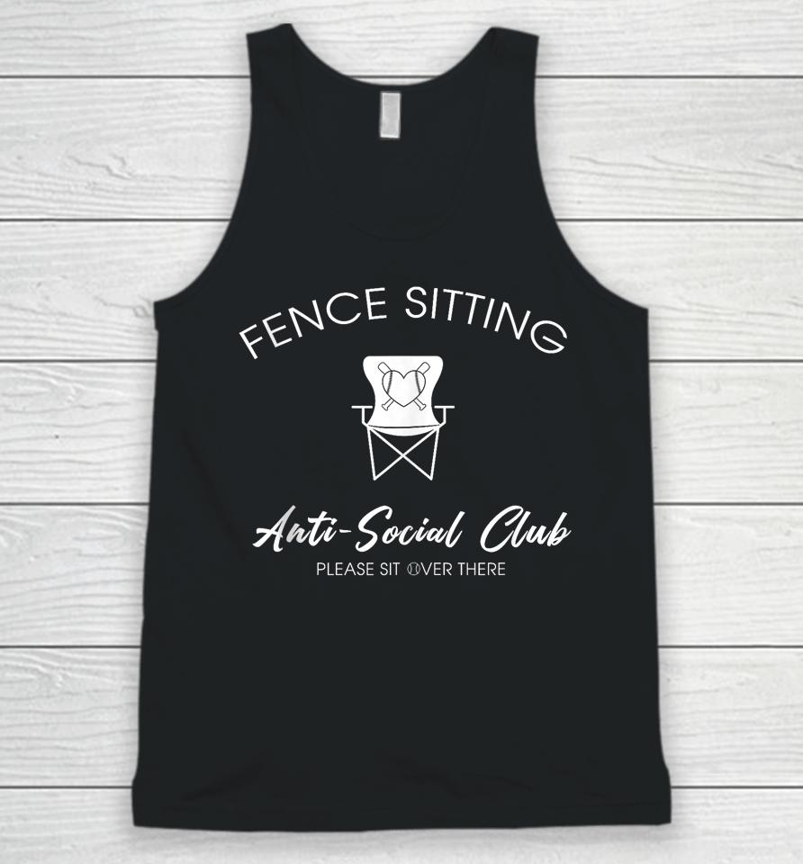 Fence Sitting Anti Social Club Unisex Tank Top