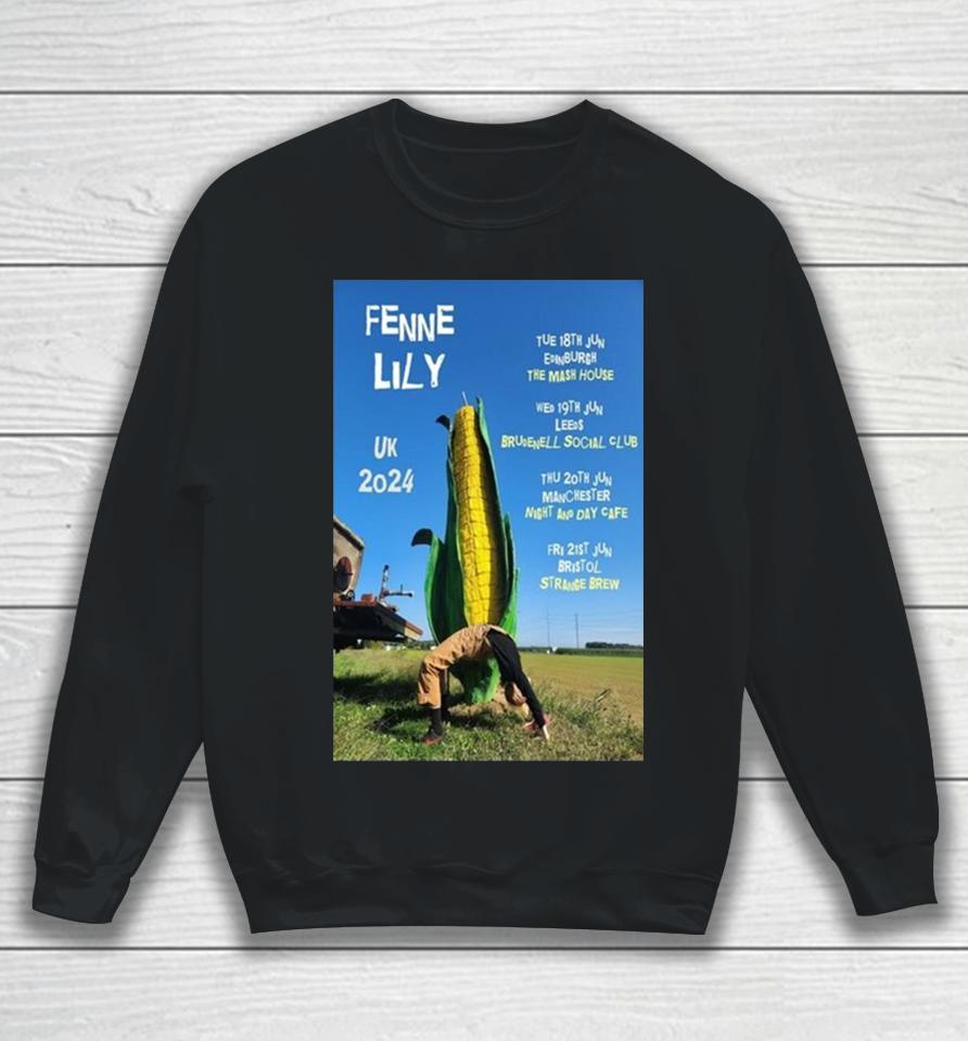 Fenne Lily Uk Tour 2024 Sweatshirt