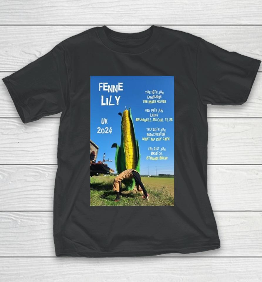 Fenne Lily Uk Tour 2024 Youth T-Shirt