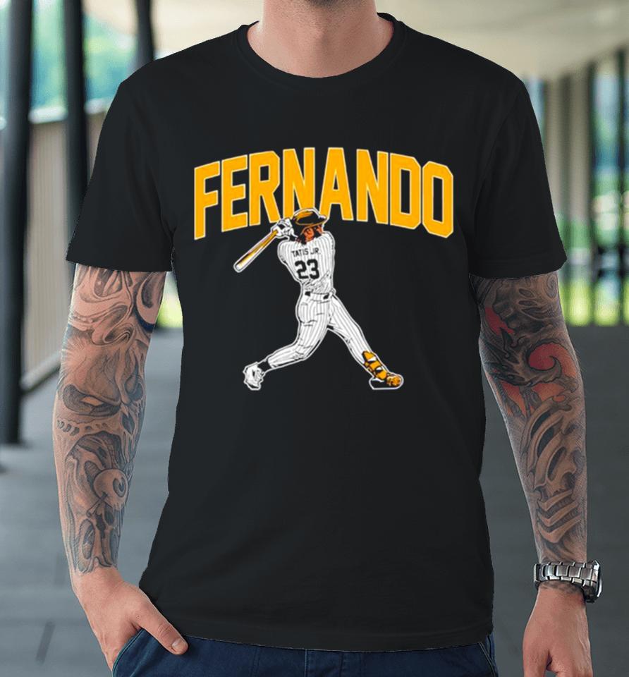 Fernando Tatis Jr Slugger Swing San Diego Padres Premium T-Shirt