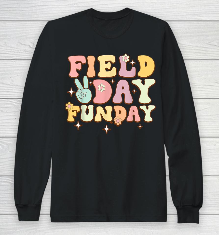 Field Day Fun Day Class Of 2023 Teacher Student Kids Long Sleeve T-Shirt